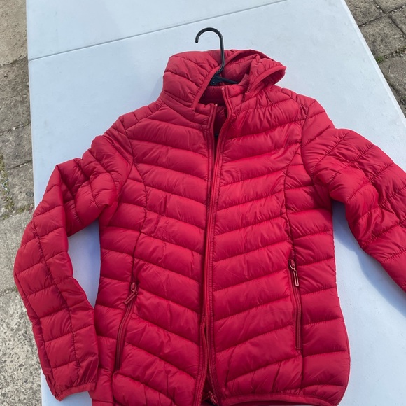 Women’s Hooded Winter Coat Warm Puffer Jacket Cotton Coat with Removable Hood - Picture 5 of 11